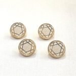 Metal Snap Buttons For Men's Saudi Thobe - 2247
