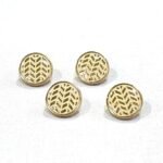 Metal Snap Buttons For Men's Saudi Thobe - 2239