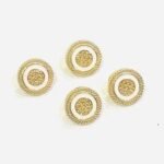 Metal Snap Buttons For Men's Saudi Thobe - 2159