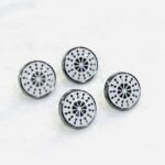 Metal Snap Buttons For Men's Saudi Thobe - 2218