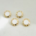 أزرار الثوب رجاليه طق طق طقم 8 حبه - 2215