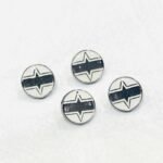 أزرار الثوب رجاليه طق طق طقم 8 حبه - 2206