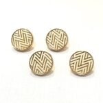 Metal Snap Buttons For Men's Saudi Thobe - 2319