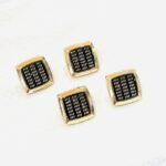 Metal Snap Buttons For Men's Saudi Thobe - 2187