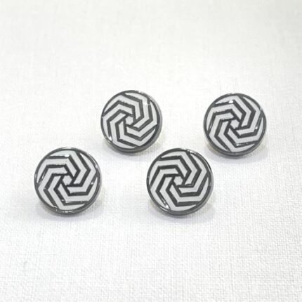 Metal Snap Buttons For Men's Saudi Thobe 12mm 2258 Premium 8 Pcs Metallic Fasteners