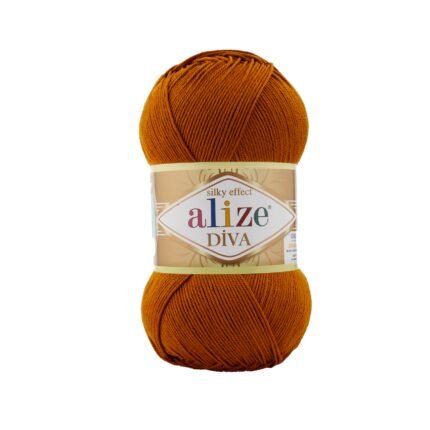 Alize Diva 234 Premium Silk Effect Knitting & Crochet Yarn 100g Microfiber Acrylic