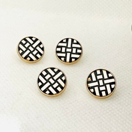 Metal Snap Buttons For Men's Saudi Thobe 12mm 2301 Premium 8 Pcs Metallic Fasteners
