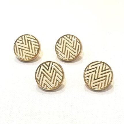 Metal Snap Buttons For Men's Saudi Thobe 12mm 2319 Premium 8 Pcs Metallic Fasteners