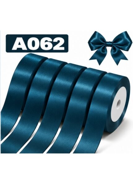 1 Inch Satin Ribbon 5 Rolls Set A062 85 Yards Total Polyester Decorative Craft