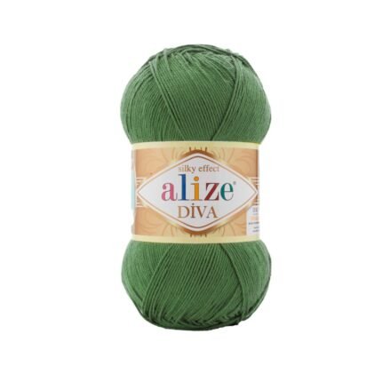 Alize Diva 563 Premium Silk Effect Knitting & Crochet Yarn 100g Microfiber Acrylic