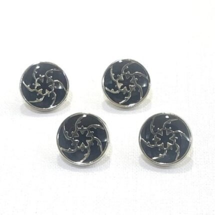 Metal Snap Buttons For Men's Saudi Thobe 12mm 2252 Premium 8 Pcs Metallic Fasteners