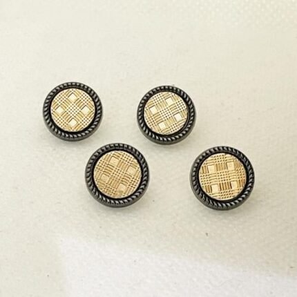 Metal Snap Buttons For Men's Saudi Thobe 12mm 2324 Premium 8 Pcs Metallic Fasteners