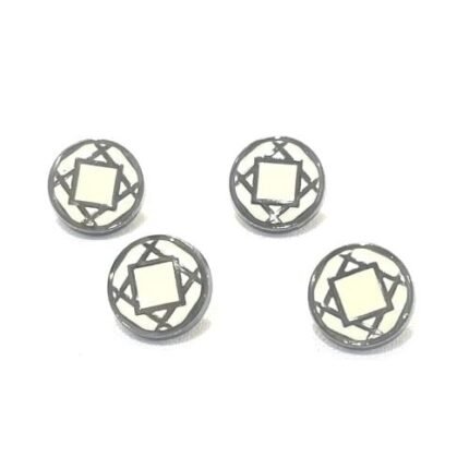 Metal Snap Buttons For Men's Saudi Thobe 12mm 2273 Premium 8 Pcs Metallic Fasteners