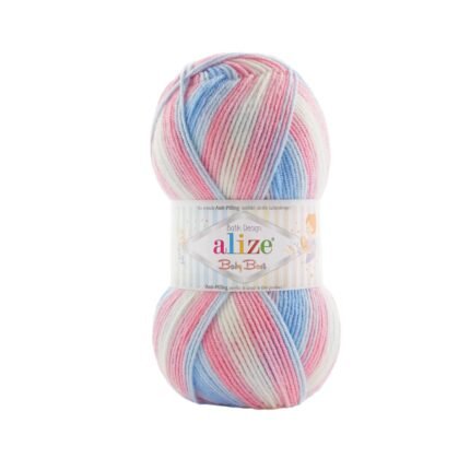 Alize Baby Best Batik 7935 Anti-Pilling Acrylic & Bamboo Knitting & Crochet Yarn 100g
