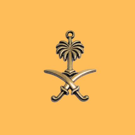 لوجو معدنى شعار المملكه