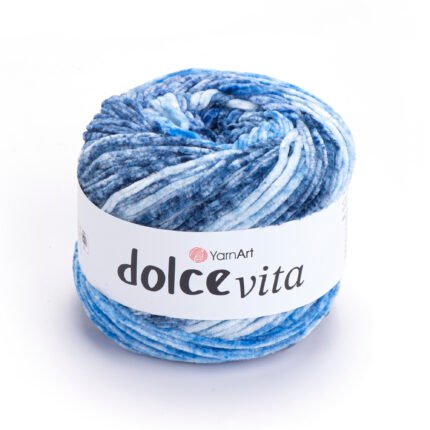 YarnArt Dolce Vita 3410 Velvet Chenille Knitting & Crochet Yarn 150g Soft Plush Thread