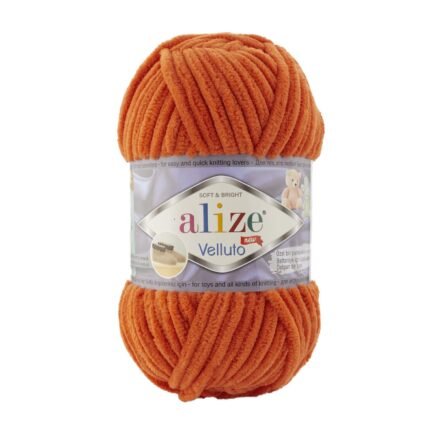 Alize Velluto 06 Chunky Velvet Chenille Knitting & Crochet Yarn 100g Micro Polyester