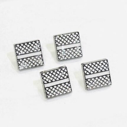 Metal Snap Buttons For Men's Saudi Thobe 12mm 2166 Premium 8 Pcs Metallic Fasteners
