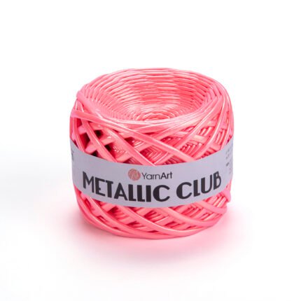 YarnArt Metallic 8123 Shiny Ribbon Leather Crochet & Knitting Yarn 180g Turkish Thread