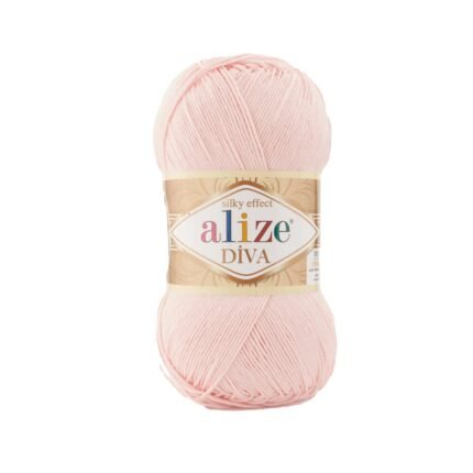 Alize Diva 161 Premium Silk Effect Knitting & Crochet Yarn 100g Microfiber Acrylic