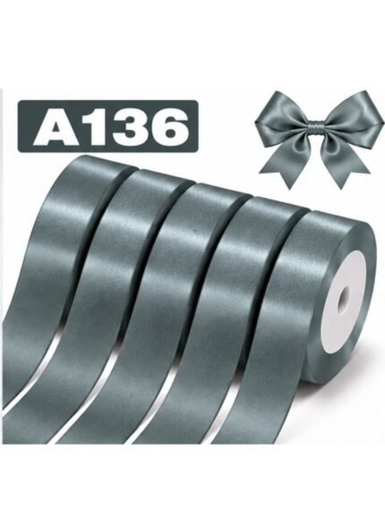 1 Inch Satin Ribbon 5 Rolls Set A136 85 Yards Total Polyester Decorative Craft