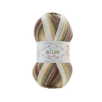 Alize Baby Best Batik 1893 Anti-Pilling Acrylic & Bamboo Knitting & Crochet Yarn 100g
