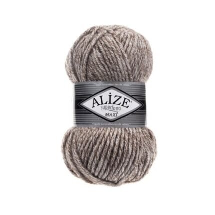 Alize Superlana Maxi 803 Chunky Wool Blend Knitting & Crochet Yarn 100g Warm Winter