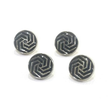 Metal Snap Buttons For Men's Saudi Thobe 12mm 2260 Premium 8 Pcs Metallic Fasteners