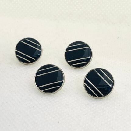 Metal Snap Buttons For Men's Saudi Thobe 12mm 2322 Premium 8 Pcs Metallic Fasteners
