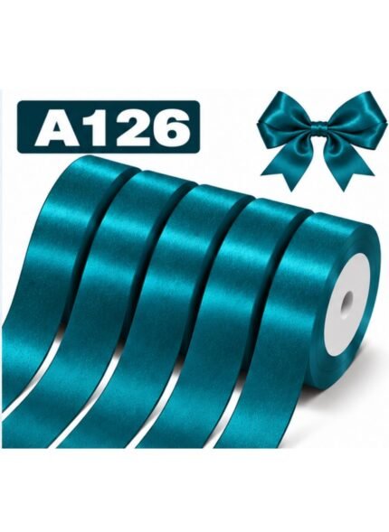 1 Inch Satin Ribbon 5 Rolls Set A126 85 Yards Total Polyester Decorative Craft