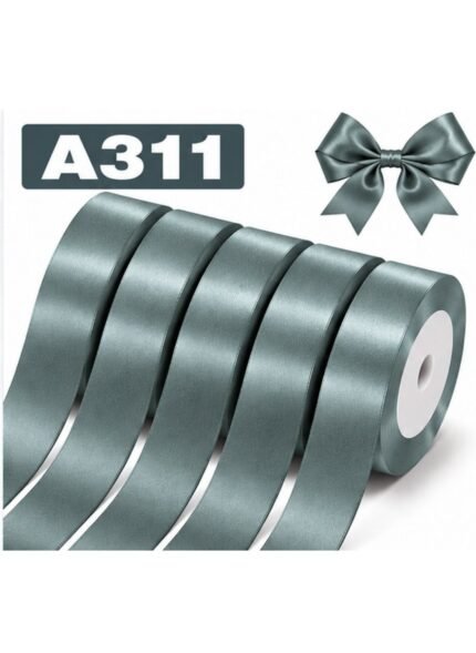 1 Inch Satin Ribbon 5 Rolls Set A311 85 Yards Total Polyester Decorative Craft