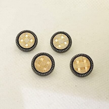 أزرار طقطق معدنية أصلية فاخرة للثوب السعودي الرجالي 12 ملم 66 طقم 8 قطع عالية الجودة