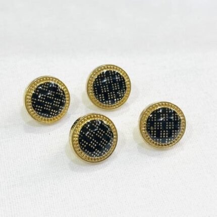 Metal Snap Buttons For Men's Saudi Thobe 12mm 2189 Premium 8 Pcs Metallic Fasteners