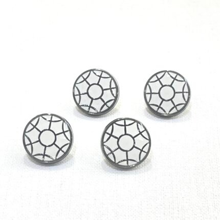 Metal Snap Buttons For Men's Saudi Thobe 12mm 2266 Premium 8 Pcs Metallic Fasteners