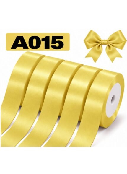 1 Inch Satin Ribbon 5 Rolls Set A015 85 Yards Total Polyester Decorative Craft