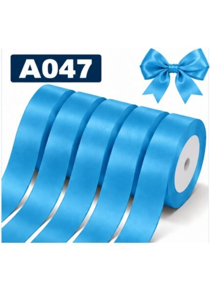 1 Inch Satin Ribbon 5 Rolls Set A047 85 Yards Total Polyester Decorative Craft